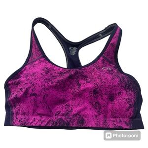 Champions XL fusia /navy blue sport bra